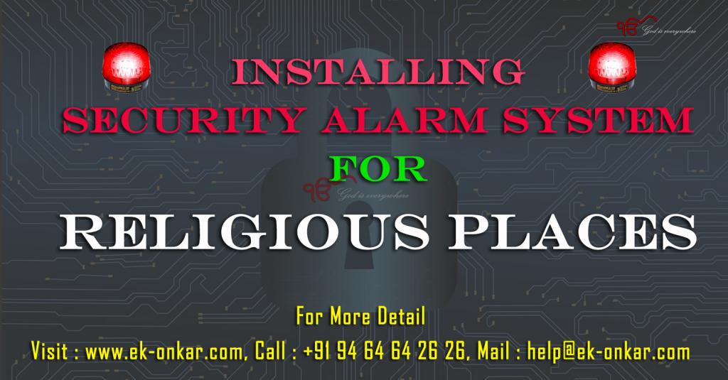 Security Alarm System For Religious Places